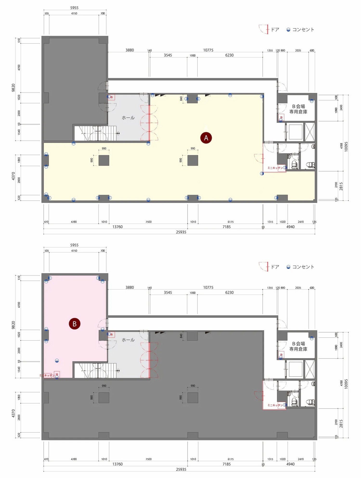 drapeau ANNEX B1 SPACE A 図面